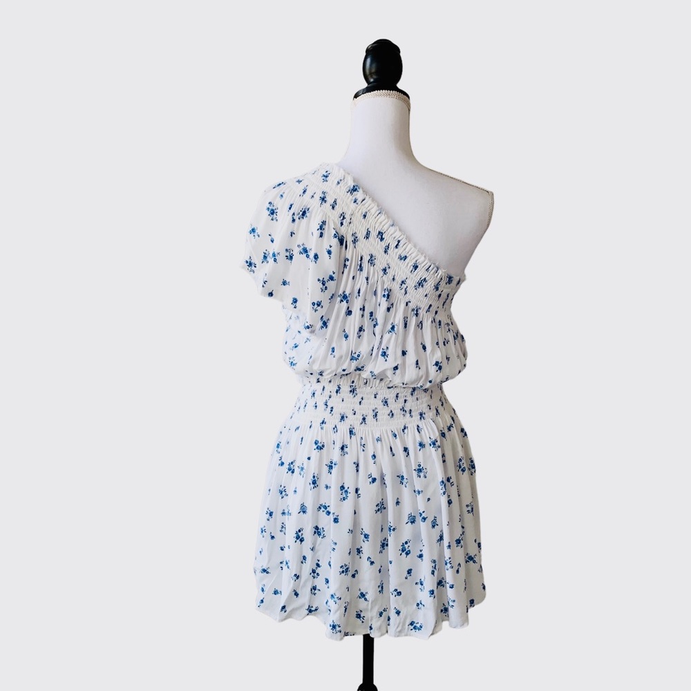 SKYLAR+MADISON ONE SHOULDER FLORAL MINI DRESS - Picture 13 of 15
